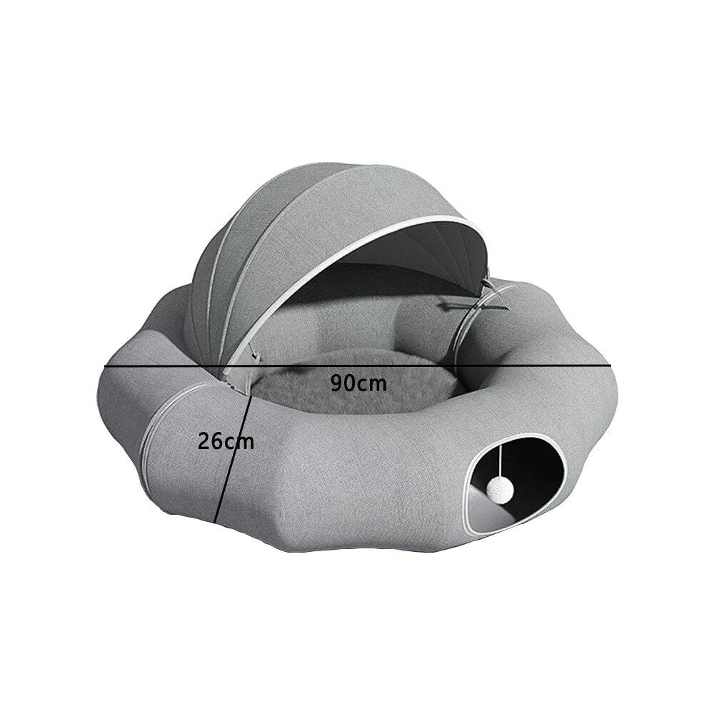 CAT HOUSE GRAY