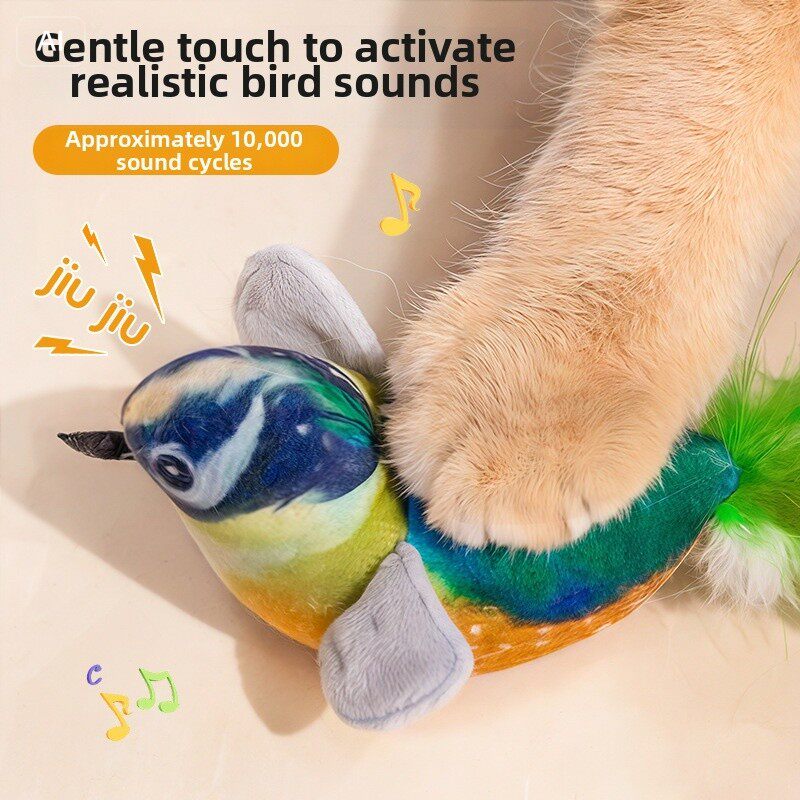 CAT TOY BIRD