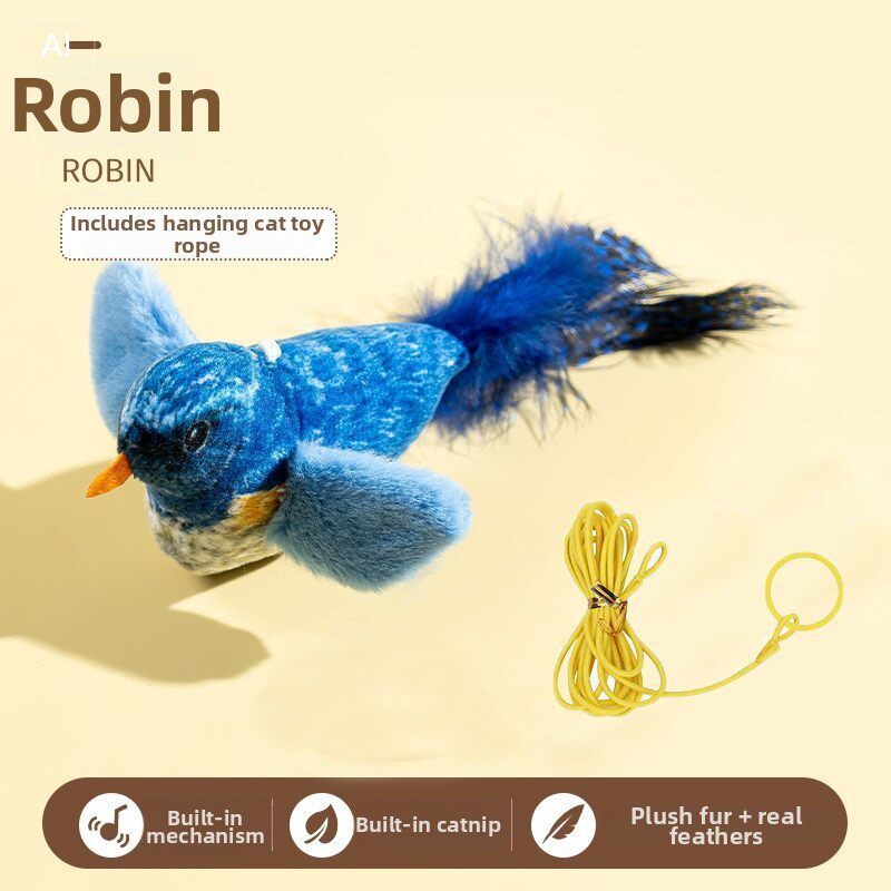 CAT TOY BIRD